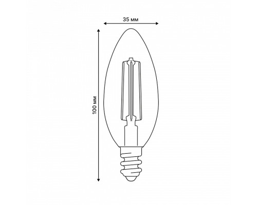 Лампа светодиодная Uniel OPTIMA DIM E14 6Вт 3000K UL-00009241