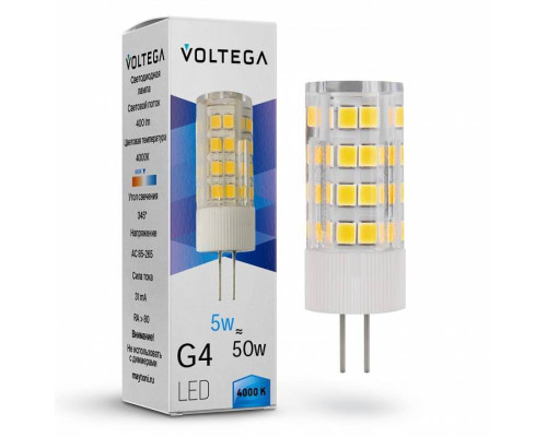 Лампа светодиодная Voltega Capsule G4 7184