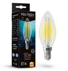 Лампа светодиодная Voltega Candle 9W Graphene E14 6Вт 3000K 7219