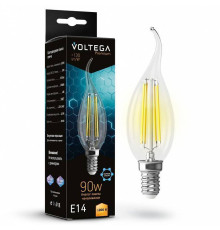 Лампа светодиодная Voltega Candle wind 9W Graphene E14 6Вт 3000K 7220