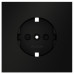 Накладка для розетки с заземлением и со шторками Voltum S70 VLS000708