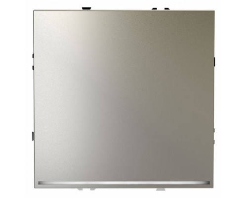 Выключатель одноклавишный с подсветкой без рамки Voltum S70 VLS010204