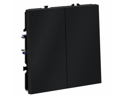 Выключатель проходной двухклавишный без рамки Voltum S70 VLS020307