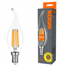 Лампа светодиодная Wolta  WF-CT35-15W3KE14