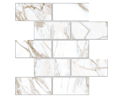 Marble Trend Мозаика K-1001/MR/m13/30,7x30,7 Calacatta