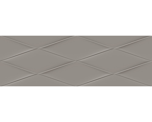 Vegas Плитка настенная рельеф серый (VGU092) 25x75