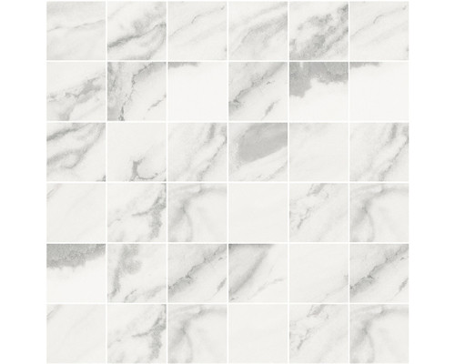 Silver Мозаика белый 30х30