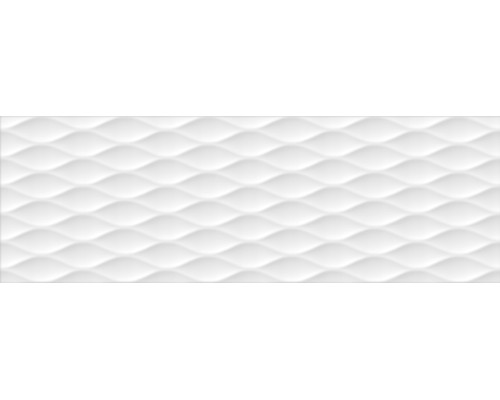 Турнон Плитка настенная белый структура обрезной 13058R 30х89,5