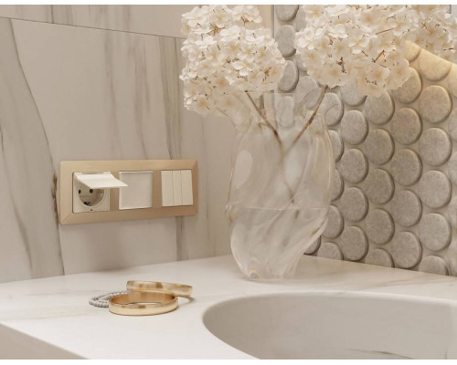 Рамка на 1 пост Ambrella Volt Line AF110601