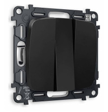 Выключатель трехклавишный без рамки Ambrella Volt Quant MO805010