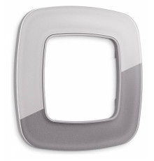 Рамка на 1 пост Ambrella Volt Radian Стекло органическое OF320501