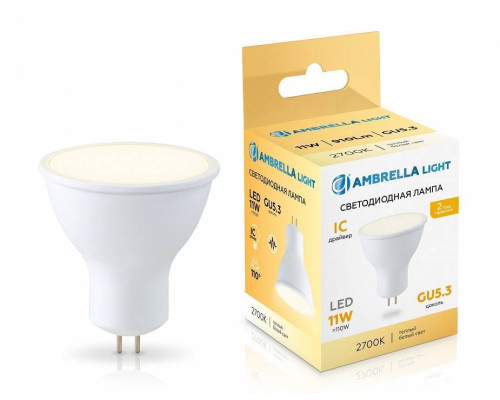 Лампа светодиодная Ambrella Light MR16 161103