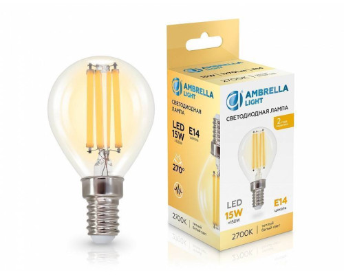 Лампа светодиодная Ambrella Light G45 451533