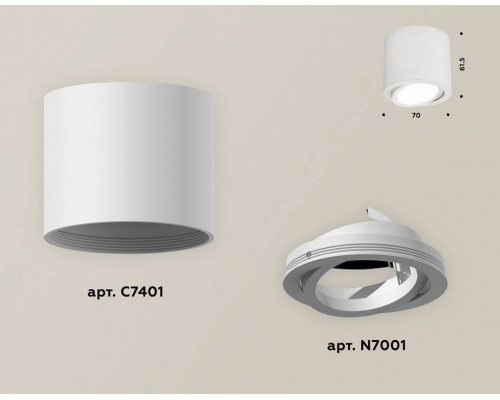 Накладной светильник Ambrella Light XS XS7401001