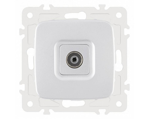 ТВ-розетка без рамки Arte Milano am-205 205.43-1.silver