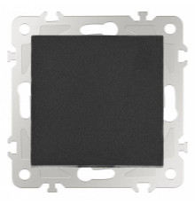 Выключатель перекрестный одноклавишный без рамки Arte Milano 206 206.34-1.black