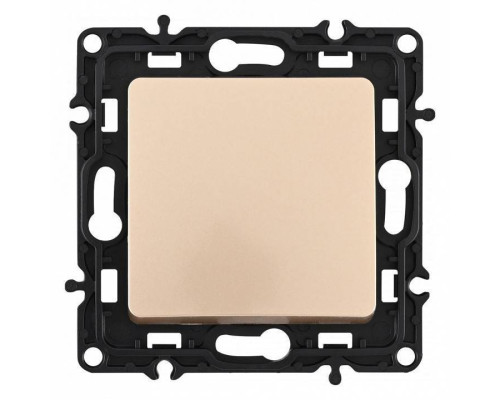 Выключатель перекрестный одноклавишный без рамки Arte Milano 217 217.34-1.shampan