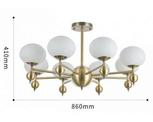 Люстра на штанге Arte Milano Neapolis 270307/8 GD