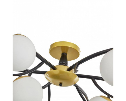 Люстра на штанге Arte Milano Neapolis 273408/9 BK/GD