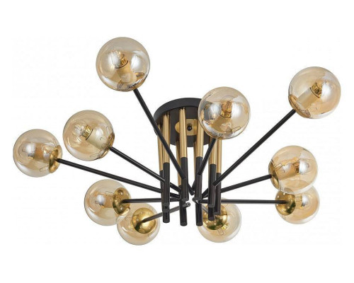 Потолочная люстра Arte Milano Neapolis 273708/10 BK/GD