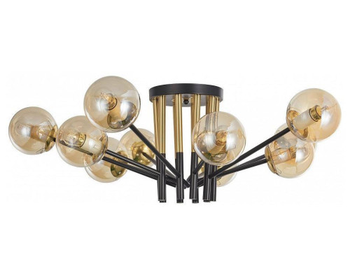 Потолочная люстра Arte Milano Neapolis 273708/10 BK/GD