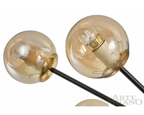 Потолочная люстра Arte Milano Neapolis 273708/10 BK/GD
