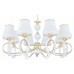 Подвесная люстра Arte Milano Florentia-2387 8 ламп 302387/8 Wh/Gd