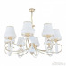 Подвесная люстра Arte Milano Florentia-2387 8 ламп 302387/8 Wh/Gd