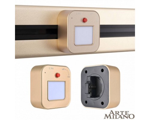 Накладной светильник Arte Milano Am-track-sockets 380022TL/Light Gold