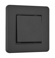 Выключатель одноклавишный Arte Milano SET16-1 SET16-1-30-1 black