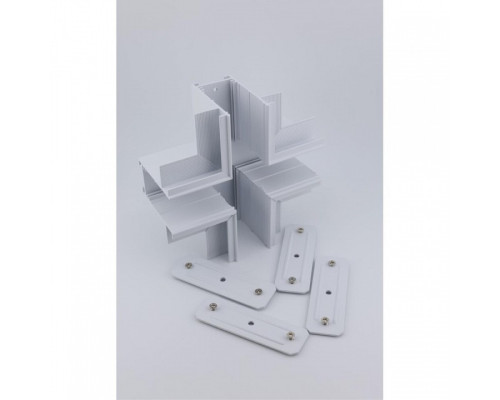 Соединитель X-образный для треков Aployt Magnetic track 220 APL.0285.10.04