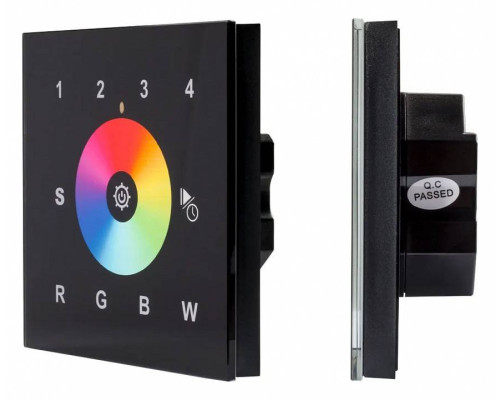 Панель-регулятора цвета RGBW сенсорный встраиваемый Arlight INTELLIGENT 037203