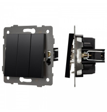 Выключатель трехклавишный без рамки Arlight SWT 049897