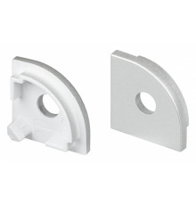 Набор заглушек для профиля с отверстием Arlight ROUND 053564