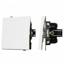 Выключатель проходной одноклавишный без рамки Arlight SWT 054148