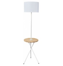 Стол журнальный с торшером Arte Lamp Combo A2070PN-1WH