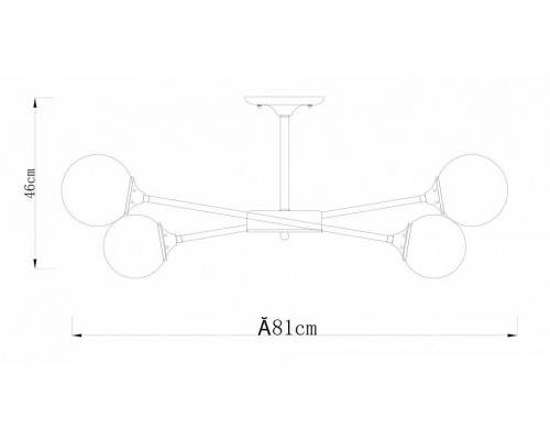 Люстра на штанге Arte Lamp Marco A2703PL-12SG