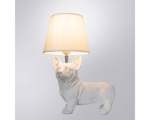 Настольная лампа декоративная Arte Lamp Schedar A4008LT-1WH