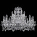 Подвесная люстра Bohemia Ivele Crystal 1402 1402/12+6/240/Ni