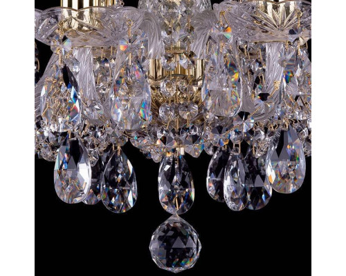 Подвесная люстра Bohemia Ivele Crystal 1402 1402/8/141/G
