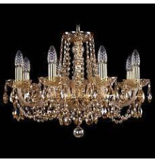 Подвесная люстра Bohemia Ivele Crystal 1402 1402/8/195/G/M721