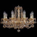 Подвесная люстра Bohemia Ivele Crystal 1402 1402/8/195/G/M721