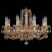 Подвесная люстра Bohemia Ivele Crystal 1402 1402/8/195/G/M721