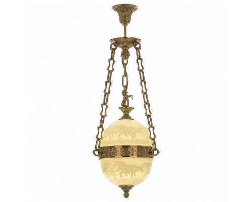 Подвесной светильник Bohemia Ivele Crystal 7100 71000P/20 G Horse FH1S