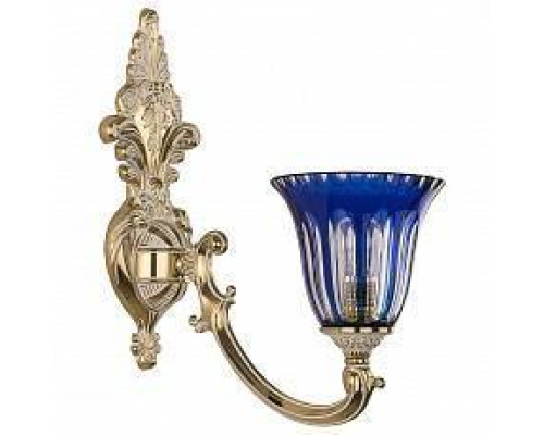 Бра Bohemia Ivele Crystal 7209 7209B14/1/175 GW P2 U Clear-Blue/H-1H
