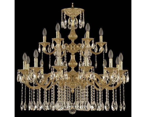 Подвесная люстра Bohemia Ivele Crystal 7201 72101/12+6/300/2d A G