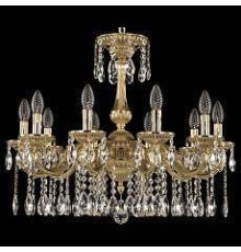 Подвесная люстра Bohemia Ivele Crystal 7501 75101/10/210 A G