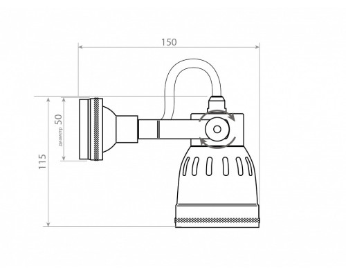Бра Covali  WL-30402