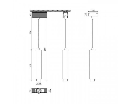 Подвесной светильник DesignLed SY SY-601241-BL-10-NW