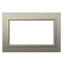 Рамка для двойной розетки Elbi Eleсtriс Zena 608-011400-907